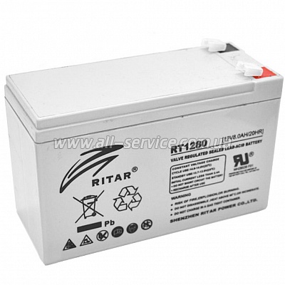   Ritar AGM RT1280 12V-8Ah (RT1280)