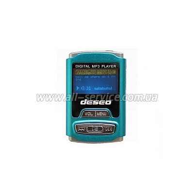 MP3 плеер TakeMS Deseo 2Gb turquoise (TMS2GMP3-DESEO2-T) MP3 плеер TakeMS Deseo 2Gb turquoise (TMS2GMP3-DESEO2-T)