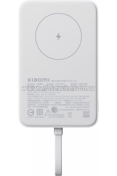 ������� ������������� Xiaomi 10000mAh PD 33W (BHR9822GL)