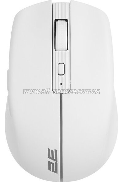  2E MF270 Silent Rechargeable Wireless White (2E-MF270WWH)