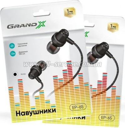  Grand-X EP-65B Black (EP-65B)