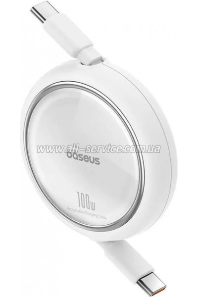 ���� ������ USB-C to USB-C 1.0m 100W white Baseus (P10364500211-00)