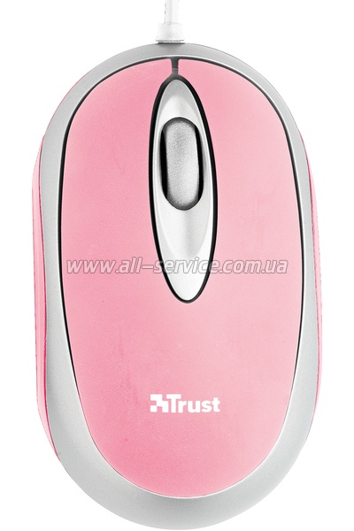  TRUST Mini Travel Mouse - Pink (16145)