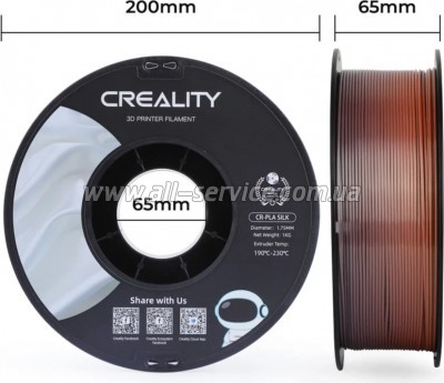 ������� ��� 3D-�������� Creality PLA silky shine 1��, 1.75��, rainbow (3301120003)