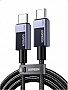 ���� ������ USB-C to USB-C 2.0m PD3.1 240W 480Mbps braided black Ugreen (75732)