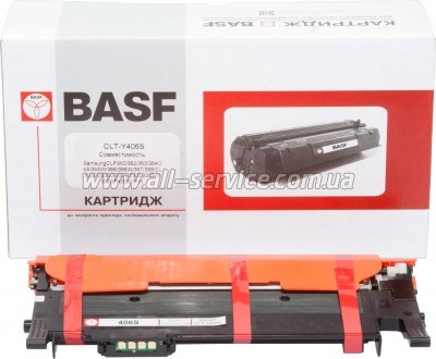 Картридж BASF Samsung CLP-365/ CLX-3305/ 3305FN аналог CLT-Y406S Yellow (BASF-KT-Y406S-CLP365) Картридж BASF Samsung CLP-365/ CLX-3305/ 3305FN аналог CLT-Y406S Yellow (BASF-KT-Y406S-CLP365)