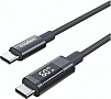 ���� ������ USB-C to USB-C 1.2m PD60W digital display nylon gray Choetech (XCC-1068-GY)