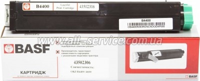 �����-�������� BASF OKI B4400/ B4600 ������ 43502306 (BASF-KT-43502306)