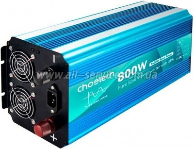   Choetech 12/220V 800,   ,   (INV-C800WUPS-EU)
