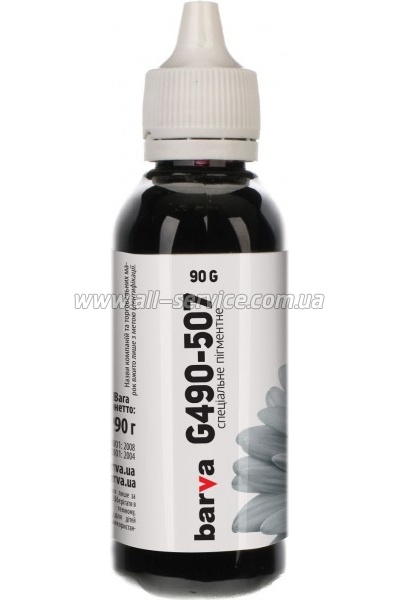  Barva GI-490 Canon PIXMA G1400 / G2400 / G3400 90 Black Pigmented (G490-507)