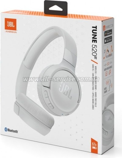 �������� JBL Tune 520BT White (JBLT520BTWHTEU)