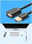 ���� ������ USB 2.0 AM/AF 1.0m US103 black Ugreen (10314)