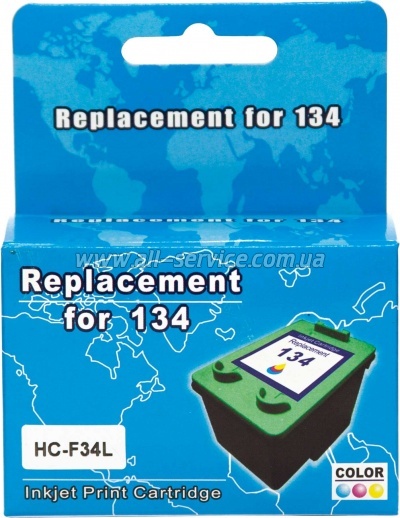 �������� MicroJet �134 HP DJ 5743/ 6543 ������ C9363HE Color (HC-F34L)