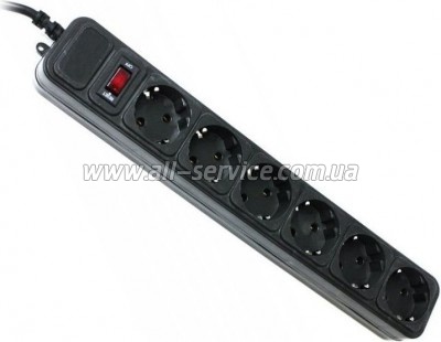 ������� ������ Gembird 3� 6 ������� Black (SPG6-G-10B)