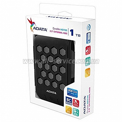  2TB ADATA 2.5" HD720 USB 3.1 Blue (AHD720-2TU31-CBK)