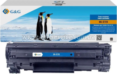  G&G Canon LBP-6000/ 6020/ HP LJ P1102/  Canon 725/ HP CE285A (G&G-725)
