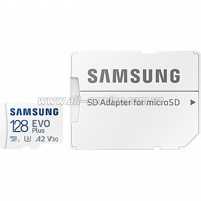   Samsung 128GB microSDXC class 10 EVO PLUS UHS-I (MB-MC128KA/RU)