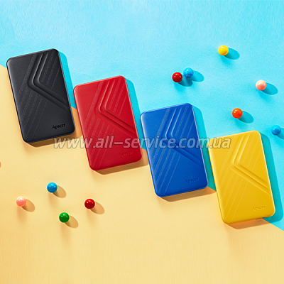  2TB 2.5" USB Apacer AC236 Yellow (AP2TBAC236Y-1)