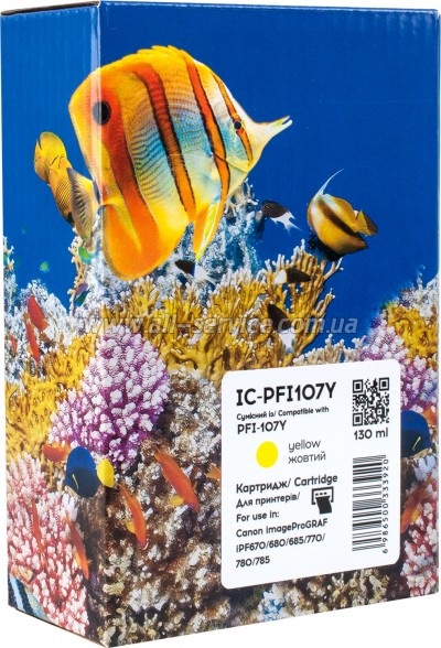 �������� Barva Canon PFI-107Y / 6708B001 Yellow (IC-PFI107Y)