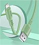 ���� ������ USB 2.0 AM to USB-C 1.0m soft silicone green ColorWay (CW-CBUC042-GR)