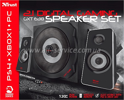  Trust GXT 638 Digital Gaming Speaker 2.1