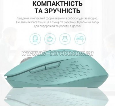  OfficePro M230M Silent Click Wireless/Bluetooth Mint (M230M)