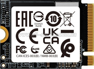  SSD M.2 2230 512GB GAMMIX S55 ADATA (SGAMMIXS55-512G-C)