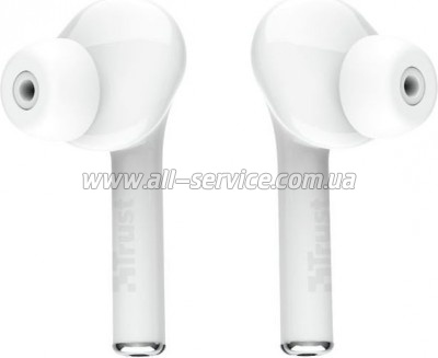 �������� Trust Nika Touch True Wireless White (23705)