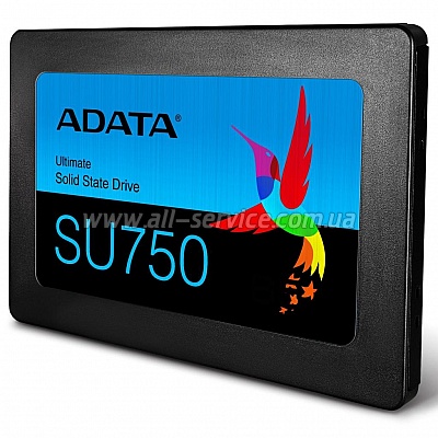 SSD  2.5" ADATA 1TB SU750 SATA 3D TLC (ASU750SS-1TT-C)