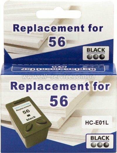 �������� MicroJet �56 HP DJ 5550/ PSC 2110/ 2210 ������ C6656AE Black (HC-E01L)