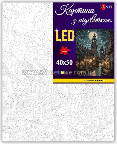 ������� �� ������� Santi ���������� ���� 40�50�� LED (956666)