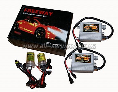 Комплект ксенонового света Freeway Slim HB3 (9005) 6000K Комплект ксенонового света Freeway Slim HB3 (9005) 6000K