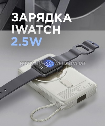 ������� ������������� Sigma X-power SI10A8QL-MAG silver 10000mAh, Magnetic PD 15W (4827798161012)
