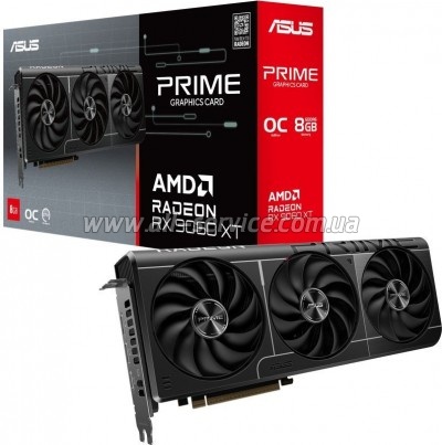  ASUS Radeon RX 9060 XT 8Gb PRIME OC (PRIME-RX9060XT-O8G)
