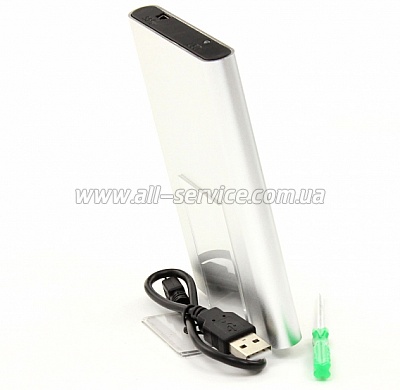   ProLogix   SATA HDD 2.5", USB 2.0, Silver (BS-U25F)