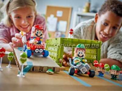 ����������� LEGO Super Mario Mario Kart � Baby Mario vs. Baby Luigi (72034)