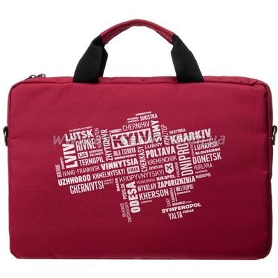    Vinga 14" NB1402 Burgundy, white print (NB1402UWBY)