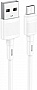 ���� ������ USB 2.0 AM to Micro 5P 1.0m 2.4A PVC X83 white HOCO (6931474770899)