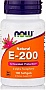  Now Foods  E, -200, 100   (NF0825)