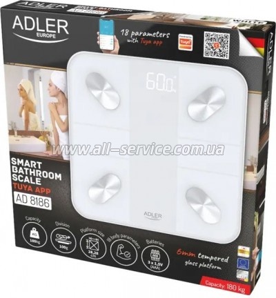  Adler AD8186 white (AD8186W)