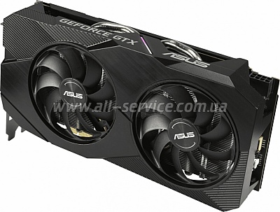  ASUS GeForce GTX1660 SUPER 6GB GDDR6 DUAL EVO OC (DUAL-GTX1660S-O6G-EVO)