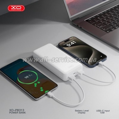 ������� ������������� XO 20000mAh PD 10.5W white (XO-PB313-WH)