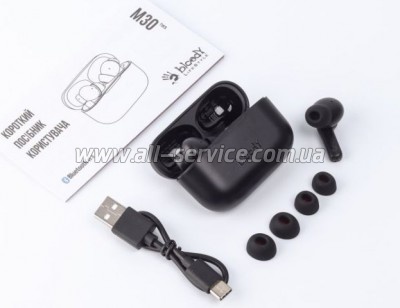  A4Tech Bloody M30 Black+Red