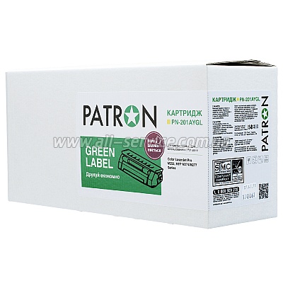  Patron Green Label HP CLJ CF402A (PN-201AYGL) YELLOW