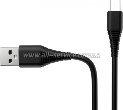 ���� ������ USB 2.0 AM to Micro 5P 1.0m black ColorWay (CW-CBUM025-BK)