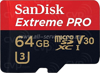   SanDisk 64GB microSDXC C10 UHS-I U3 (SDSQXCY-064G-GN6MA)