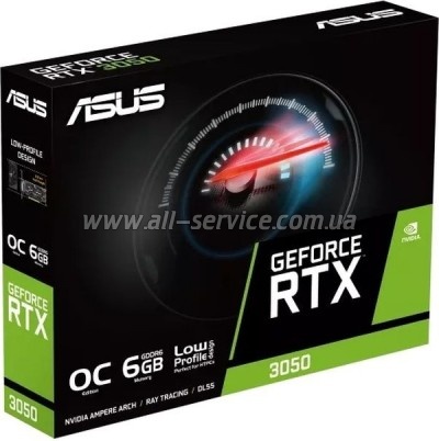  ASUS GeForce RTX3050 6Gb OC LP BRK (RTX3050-O6G-LP-BRK)