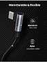 ���� ������ USB-C to USB-C 2.0m 5A 100W US335 90-degree Space Gray Ugreen (70698)