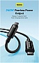 ���� ������ USB-C to USB-C 1.0m 240W Black Baseus (CAWJ040001)