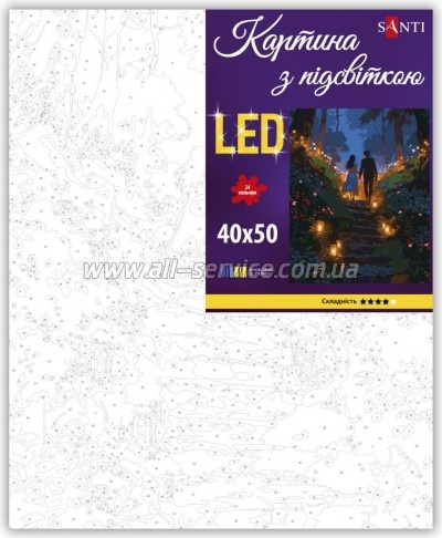 ������� �� ������� Santi "���������� ����������" 40*50�� LED (956660)